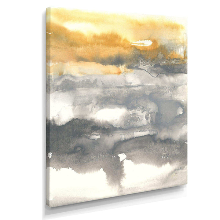 Gold Glamour Direction II - Modern Canvas Wall Art