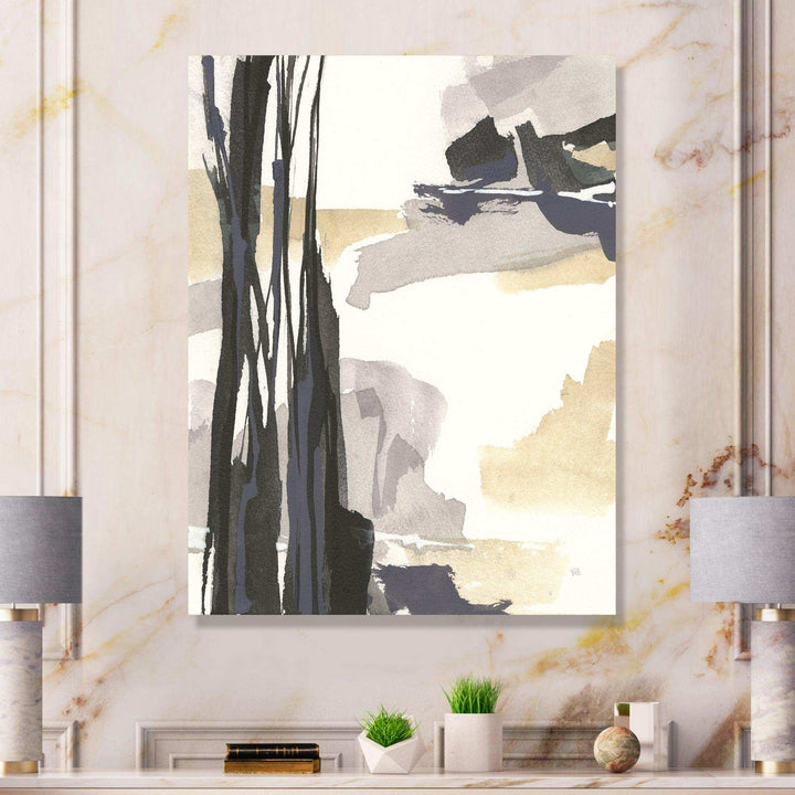 Glam Dancing shape II - Modern Living Room Wall Decor