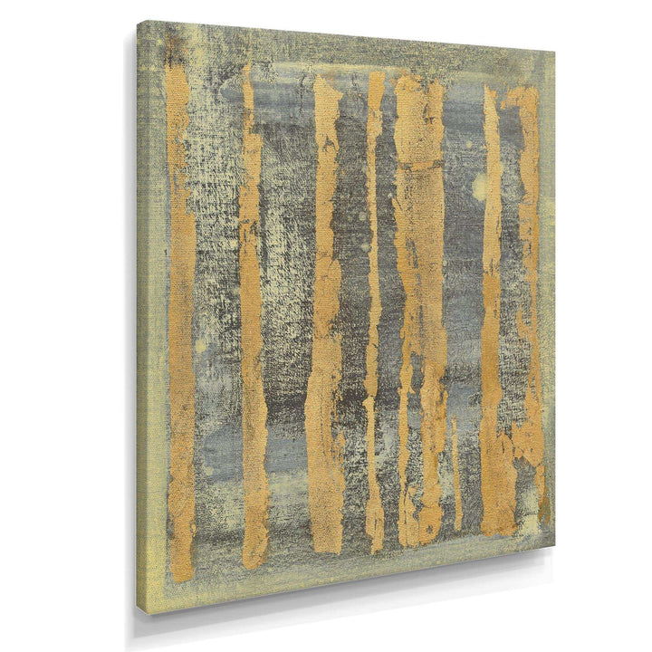 Glam Metallic Form IV - Modern Living Room Wall Decor