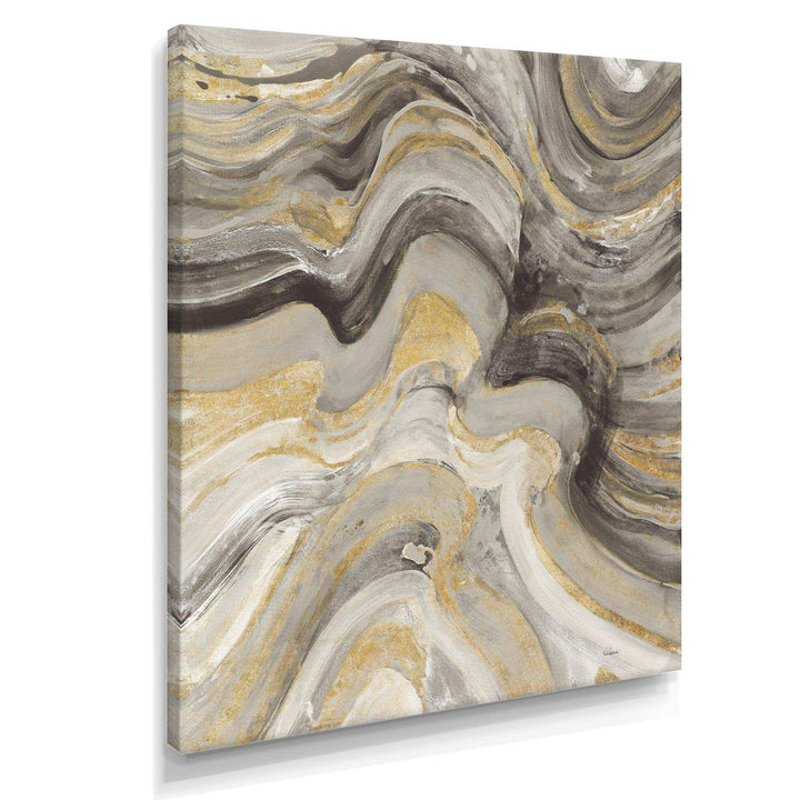 Glam Gold Canion - Modern Living Room Wall Decor