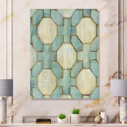 Geometric Title Element - Modern Canvas Wall Art