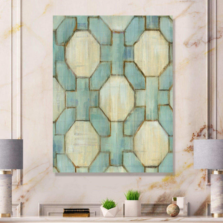 Geometric Title Element - Modern Canvas Wall Art