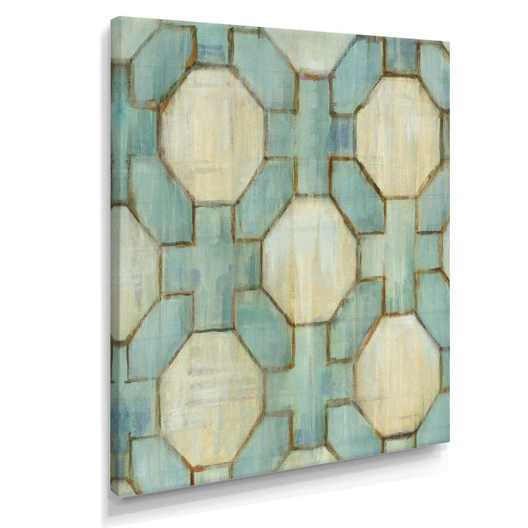 Geometric Title Element - Modern Canvas Wall Art