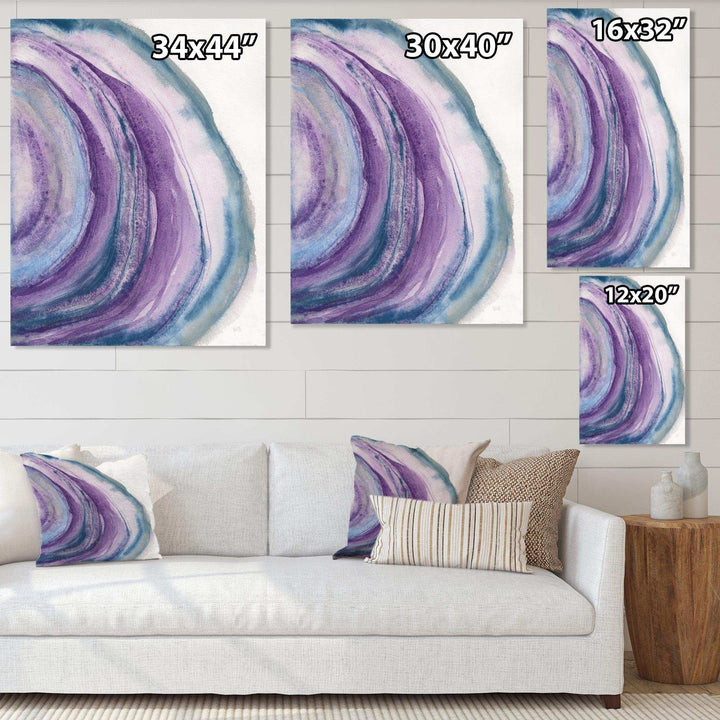 Watercolor Geode I - Farmhouse Wall Art Prints