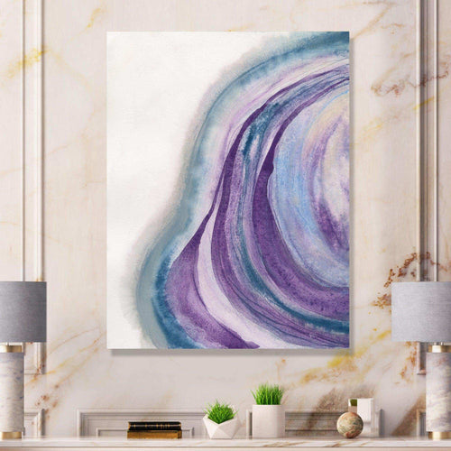 Watercolor Geode II - Modern Wall Art Prints