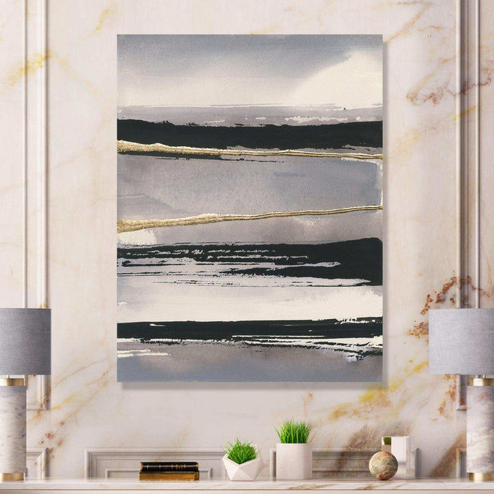 Glamorous Morning Fog III - Modern Canvas Wall Art