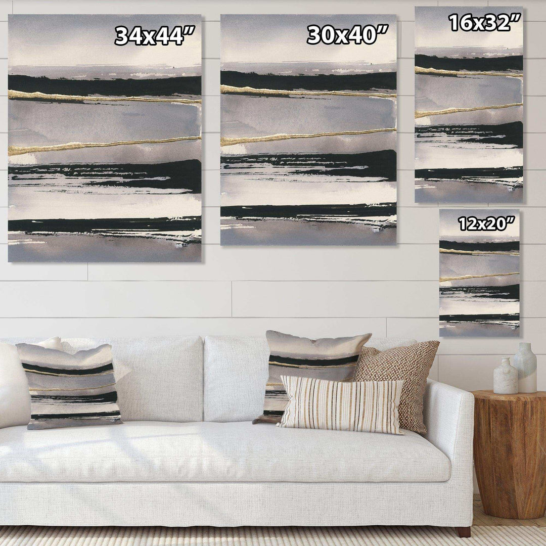 Glamorous Morning Fog III - Modern Canvas Wall Art