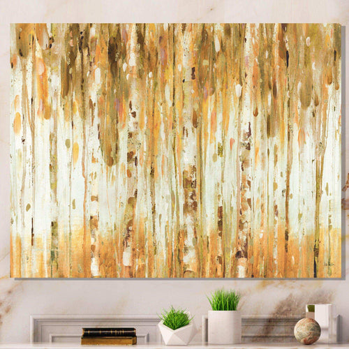 The Forest I Fall Crop - Modern Bedroom Wall Art
