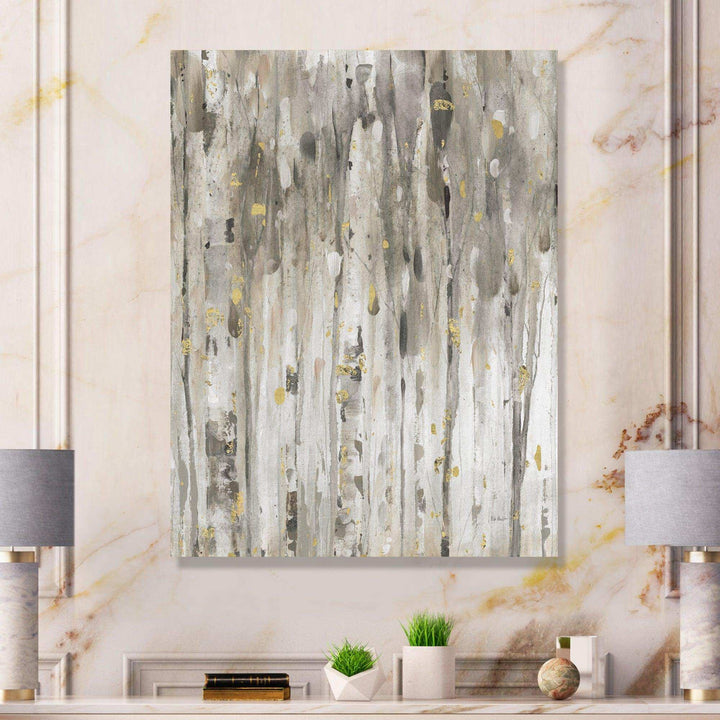 The Modern Grey Forest III - Farmhouse Wall Art Prints