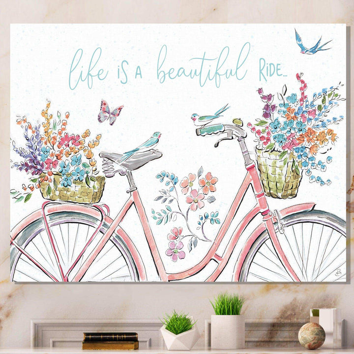 Spring Bike Bouquet