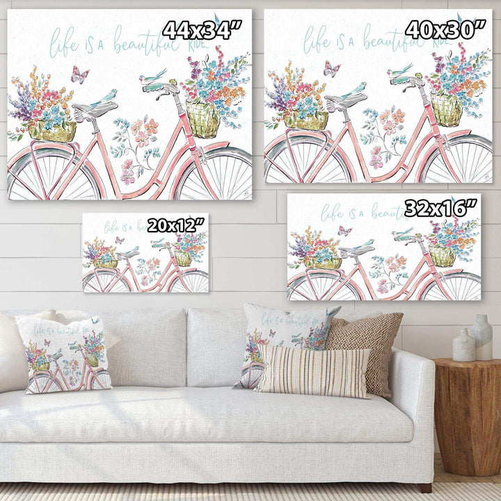 Spring Bike Bouquet