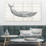Blue Whale Watercolor Multi-Panels