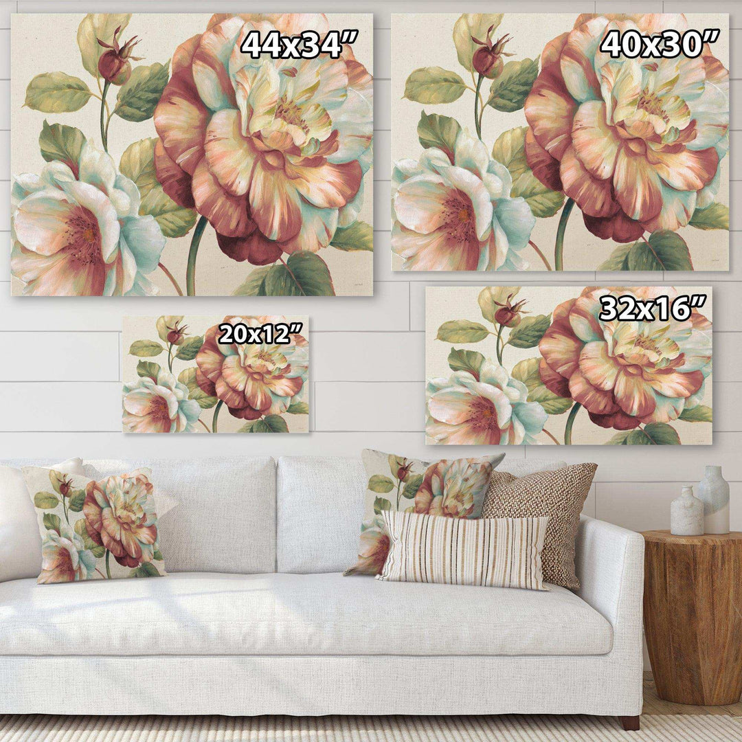 Romantic Dark Rose Blossing Flowers