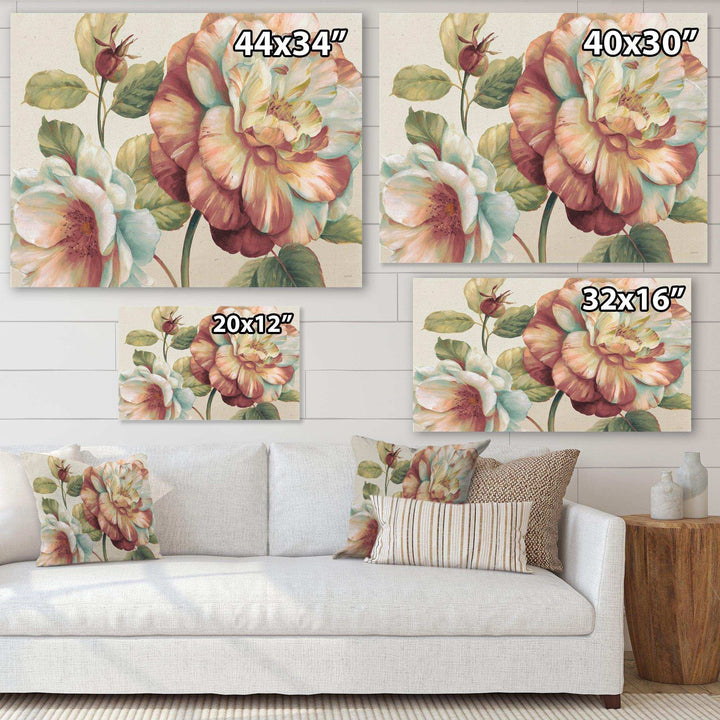 Romantic Dark Rose Blossing Flowers