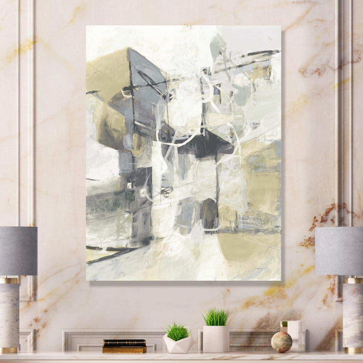 Glam Cream Dream IV - Modern Bedroom Wall Art