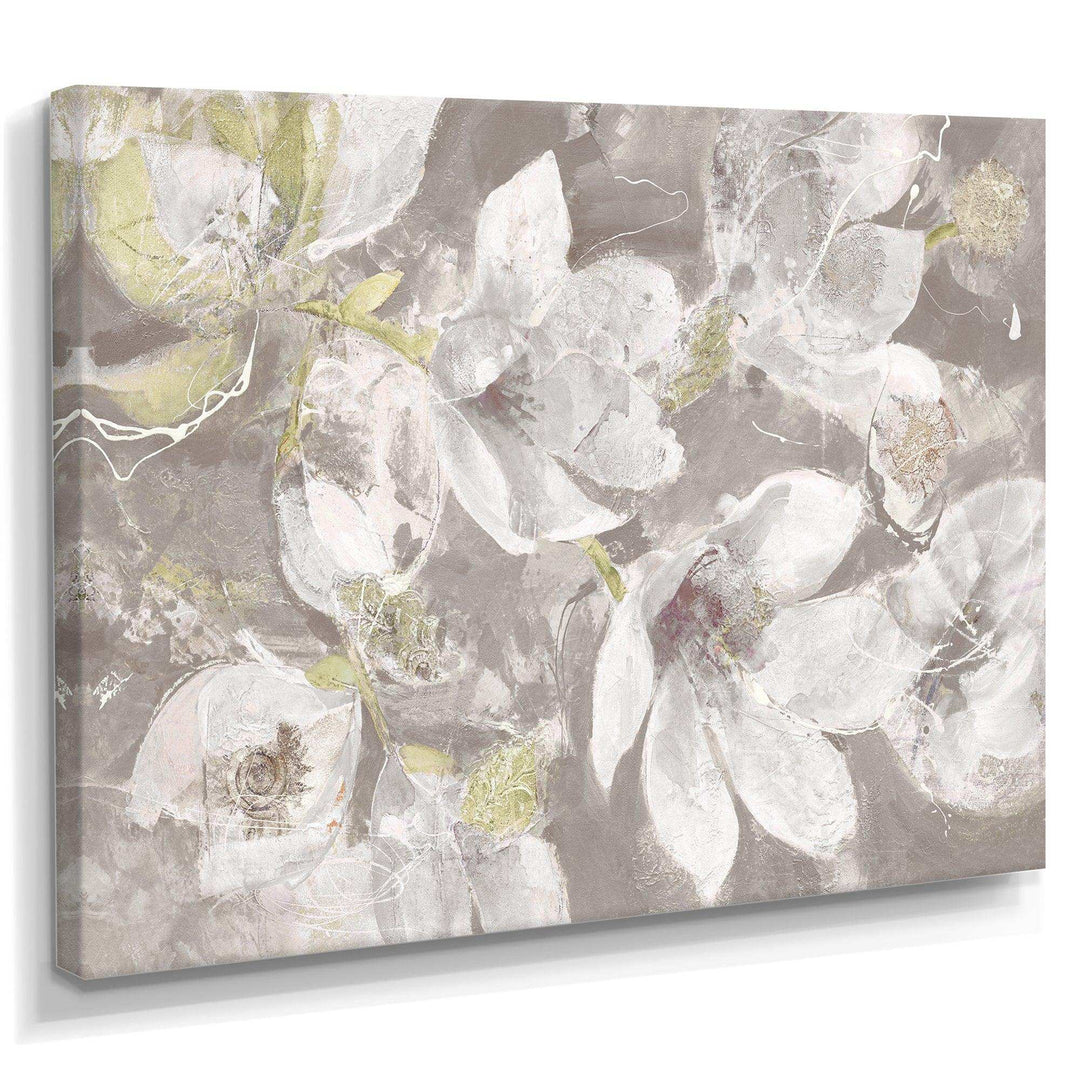 Beige And Brown Blossiming Flowers - Traditional Wall Art Prints