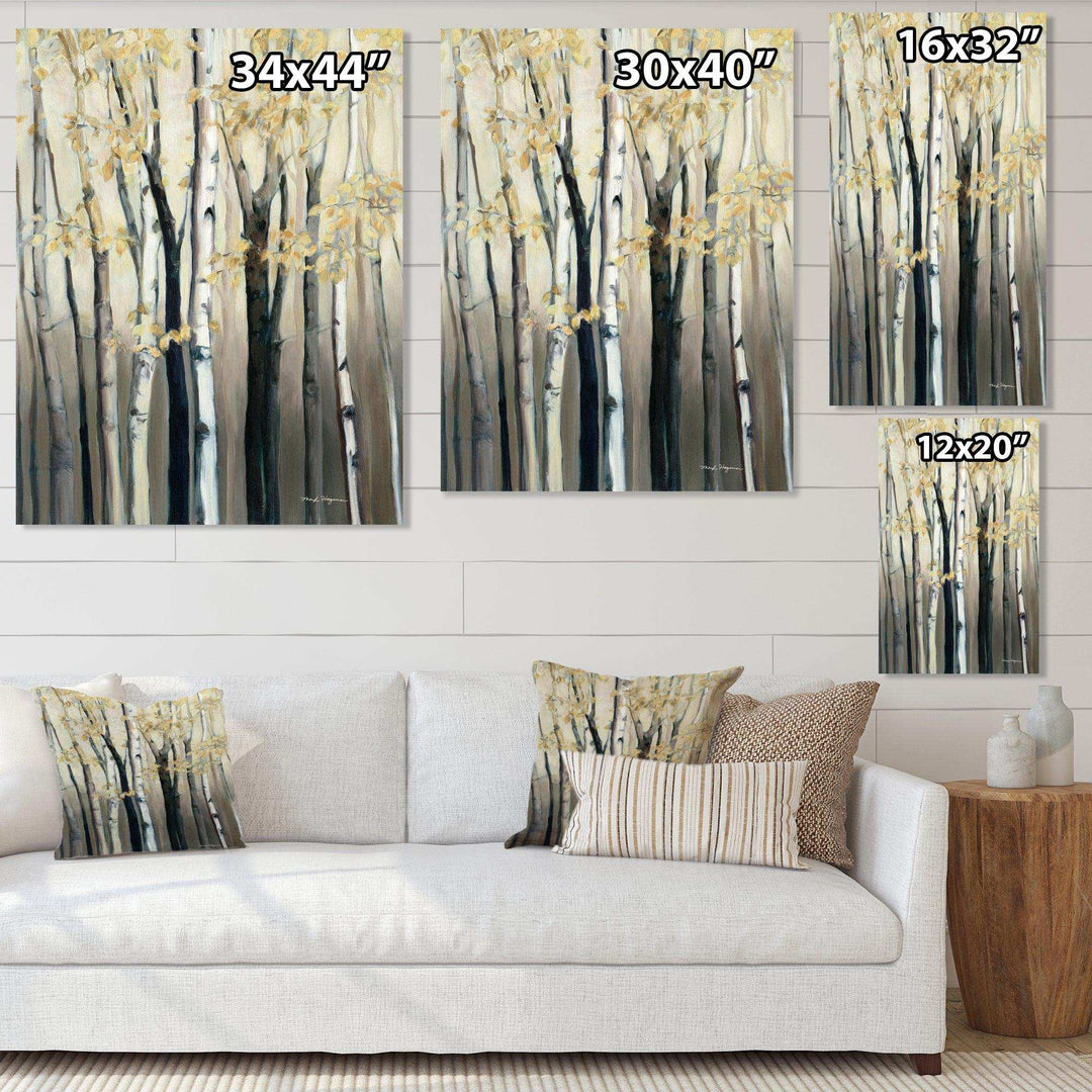Golden Birch Forest III