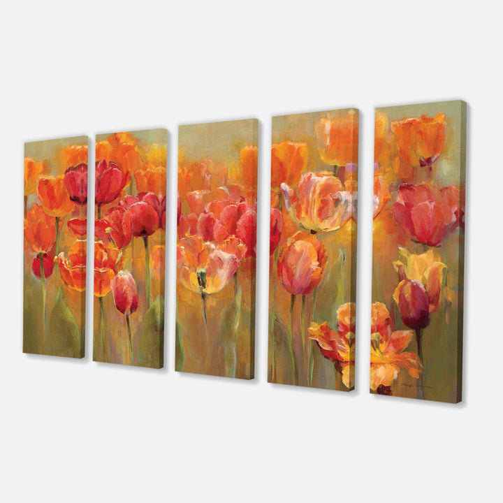 Red Tulips Multi-Panels