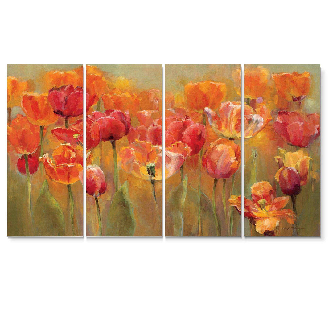 Red Tulips Multi-Panels