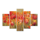 Red Tulips Multi-Panels