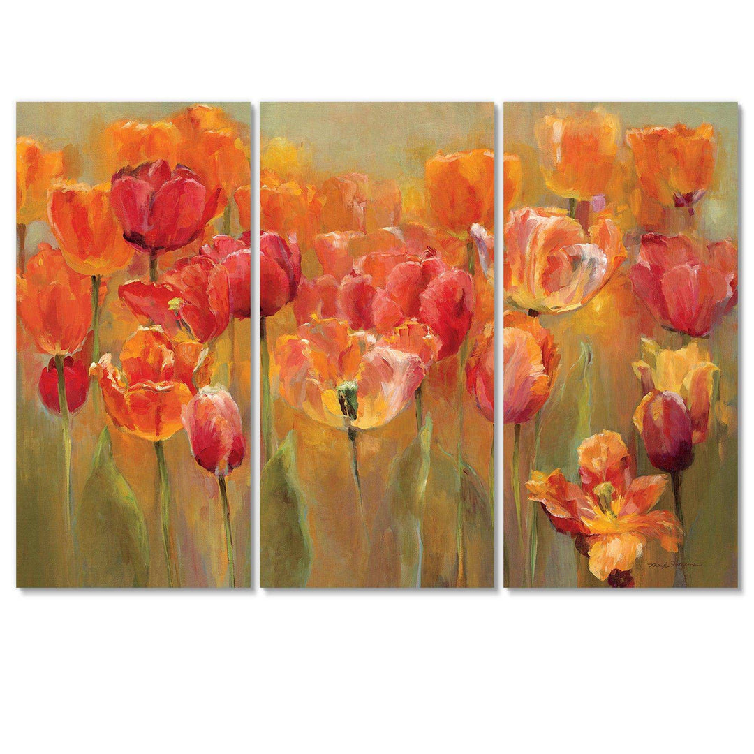 Red Tulips Multi-Panels