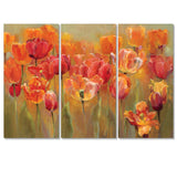 Red Tulips Multi-Panels