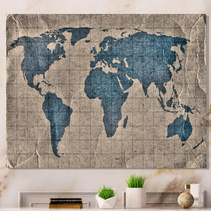 Ancient Map of The World I