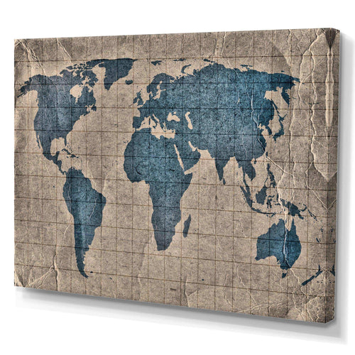 Ancient Map of The World I