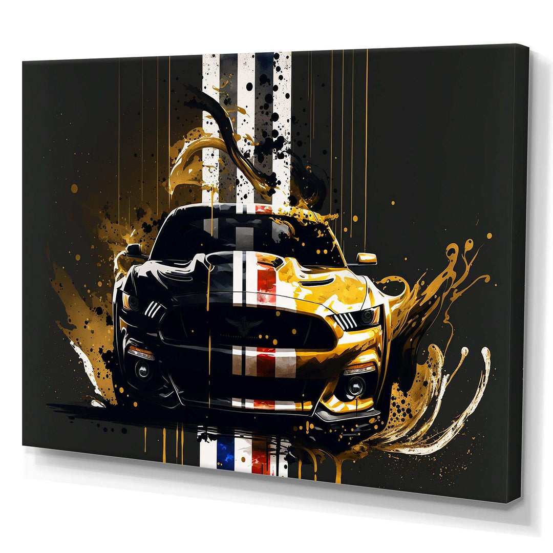 Black And Gold American Muscle II