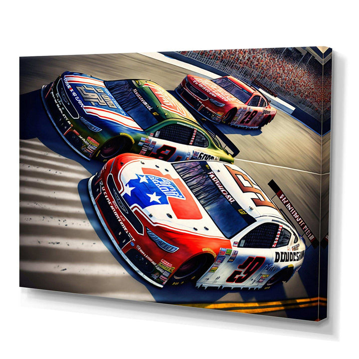 American Race Car Finishing Line