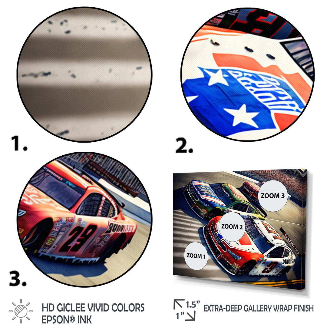 American Race Car Finishing Line