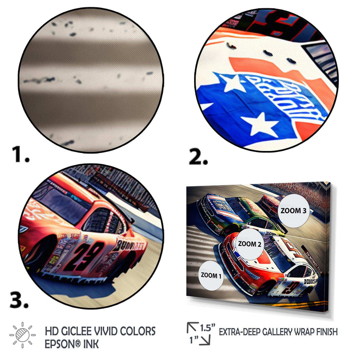 American Race Car Finishing Line