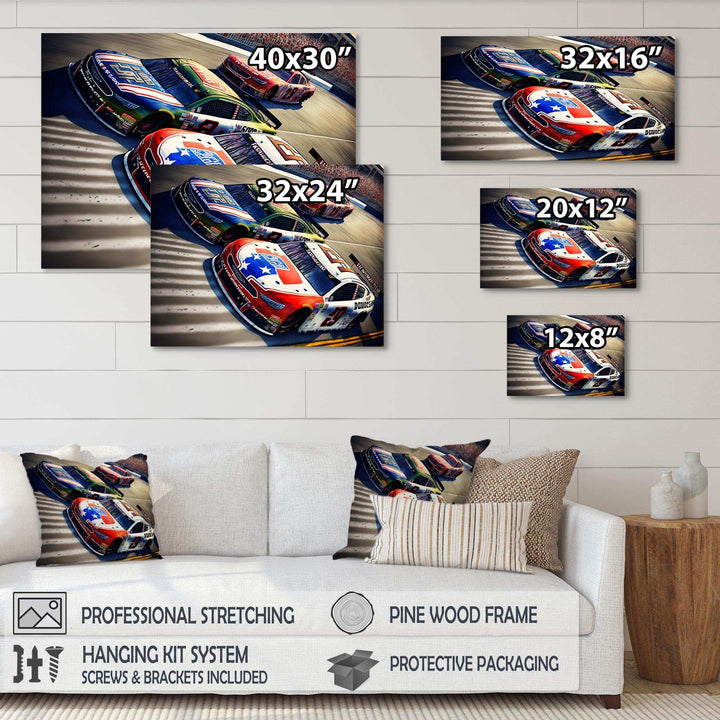 American Race Car Finishing Line