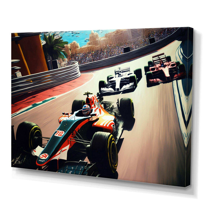 Racing car in Monaco GP I