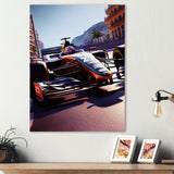 Racing car in Monaco GP IV