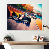 Racing car in Monaco GP VIII