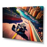 Racing car in Monaco GP IX