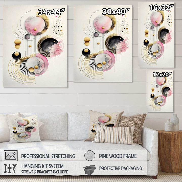 Colorful Circular Abstract IV - Modern Wall Art Prints