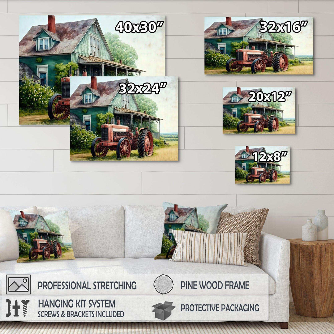 Tractor In Barn II