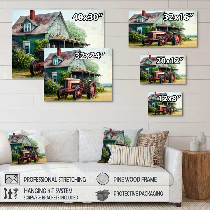Tractor In Barn II