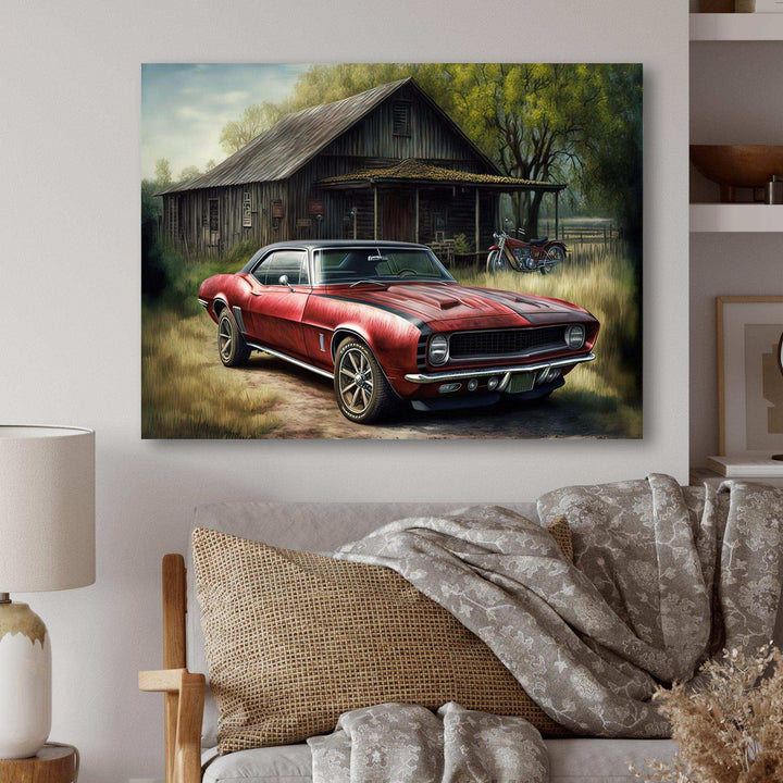 Camero In Barn IV