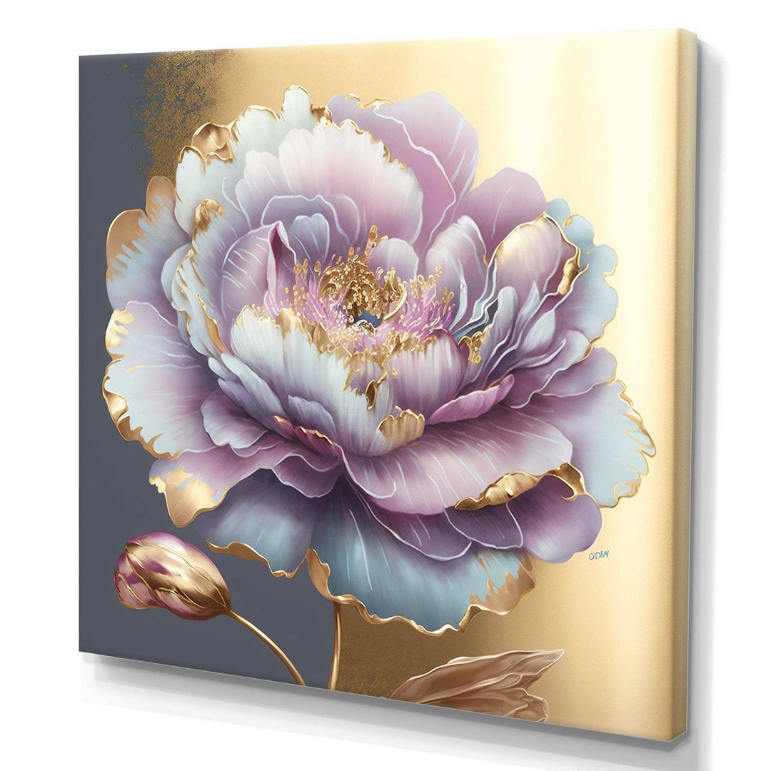 Purple Hue Single Flower I