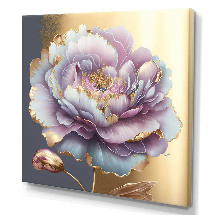 Purple Hue Single Flower I