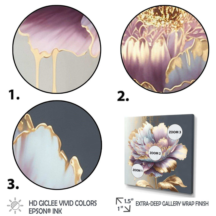 Purple Hue Single Flower II