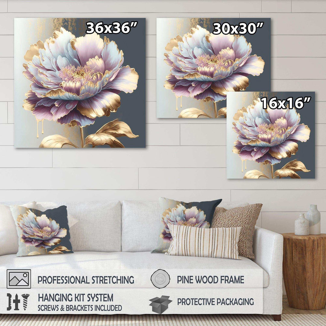 Purple Hue Single Flower II