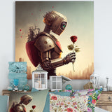 Robot In Love At Valentines Day I