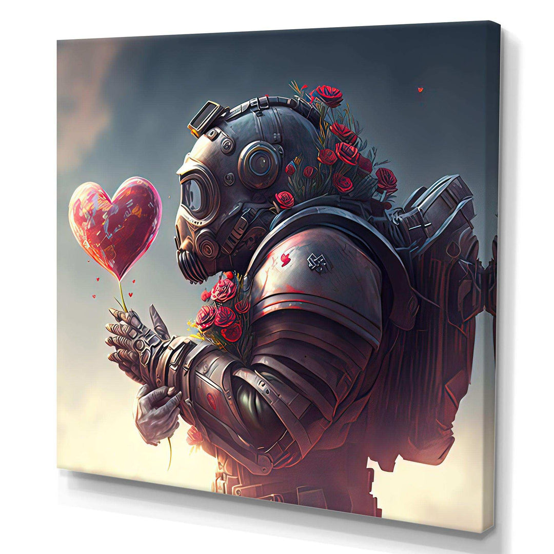 Robot In Love At Valentines Day II