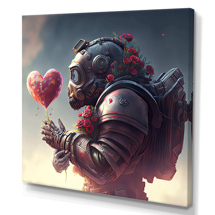 Robot In Love At Valentines Day II