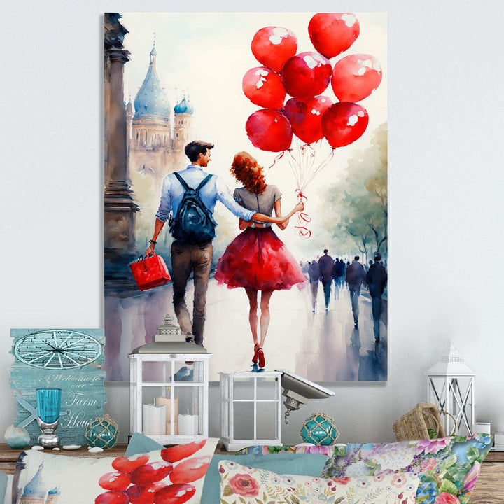 Couples In Love In Paris I