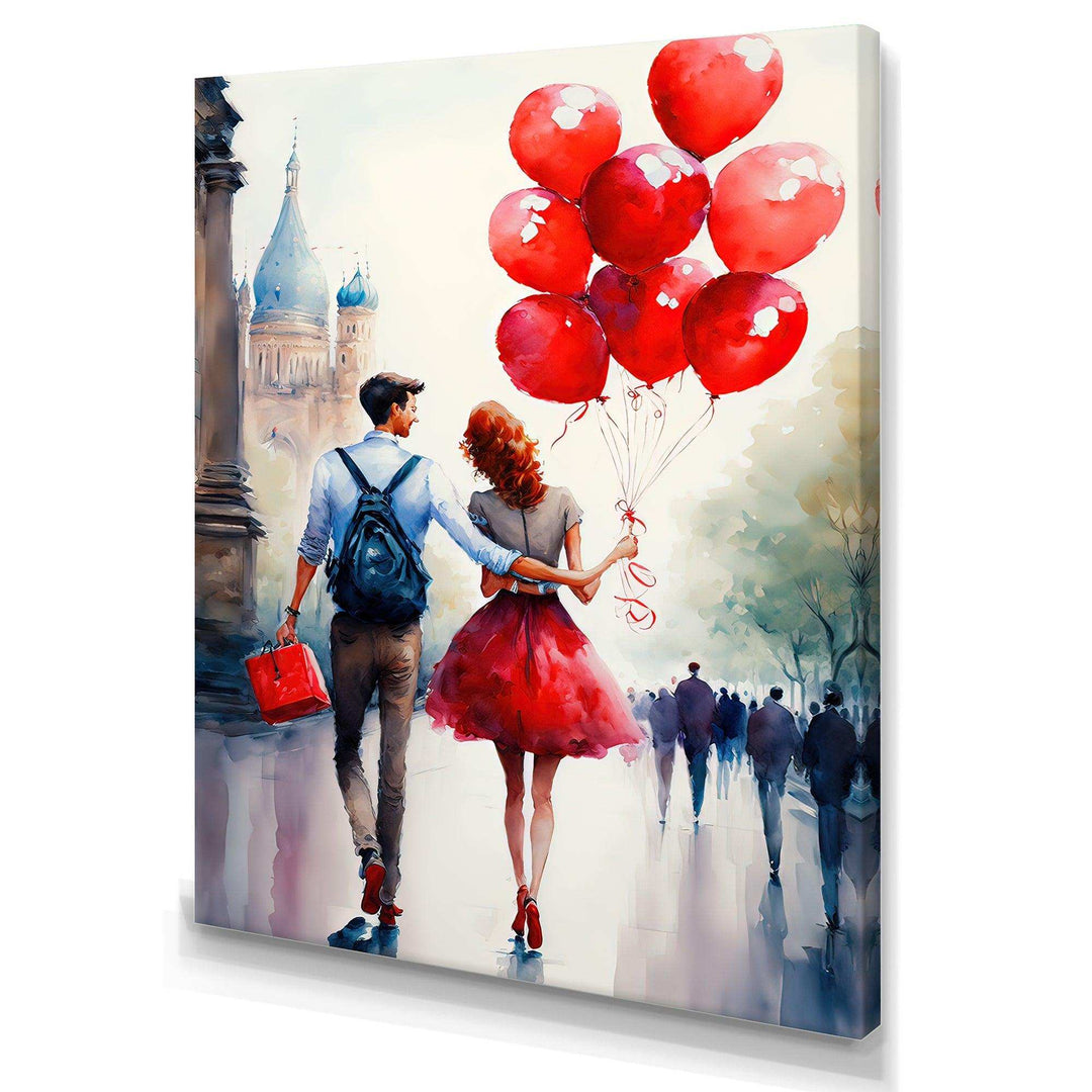 Couples In Love In Paris I